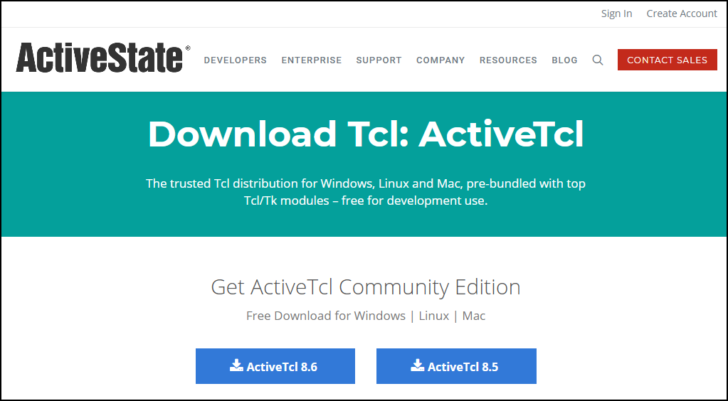 how to install tcl in windows 8